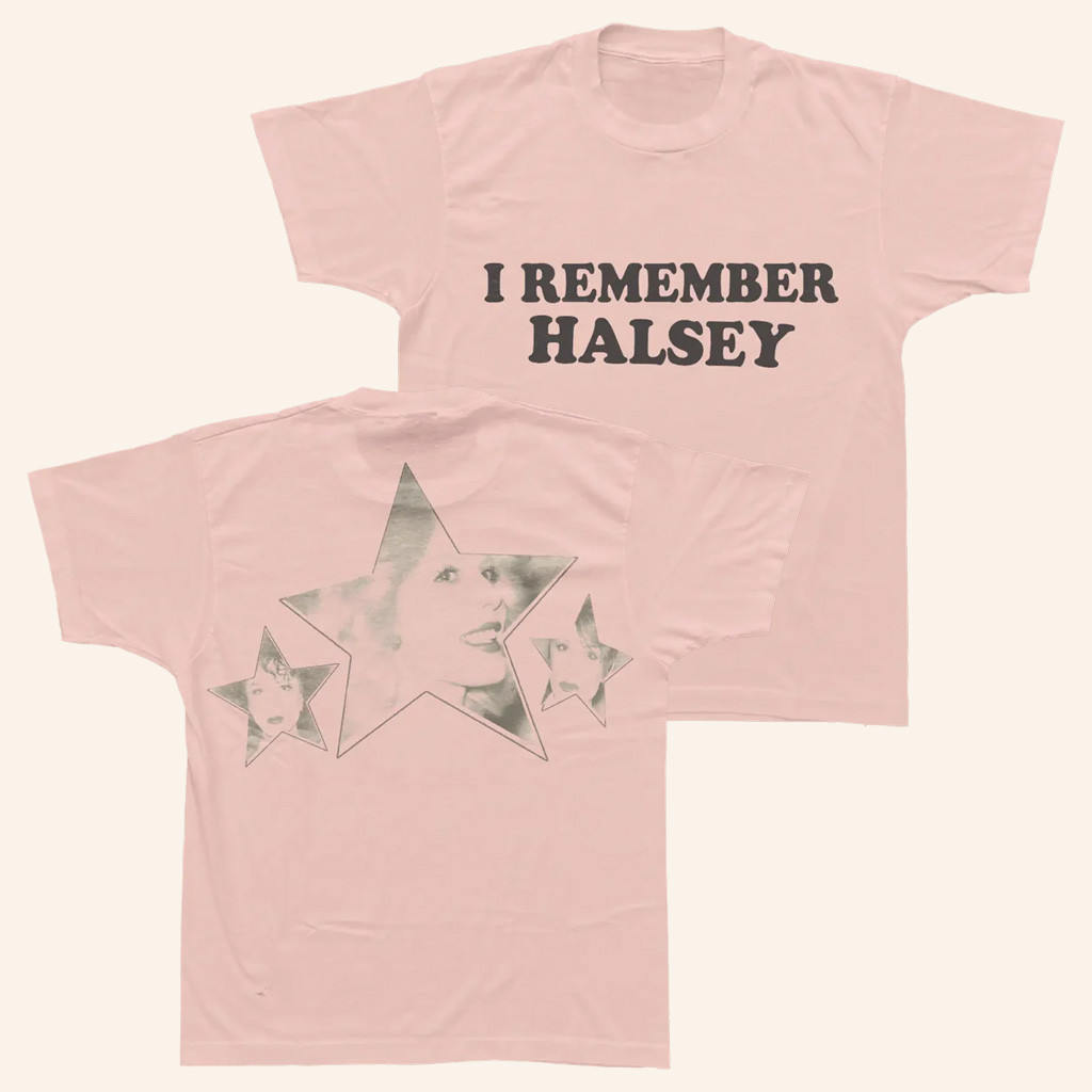 Halsey Merch I Remember Halsey T-Shirt Xmas Gifts For Girlfriend
