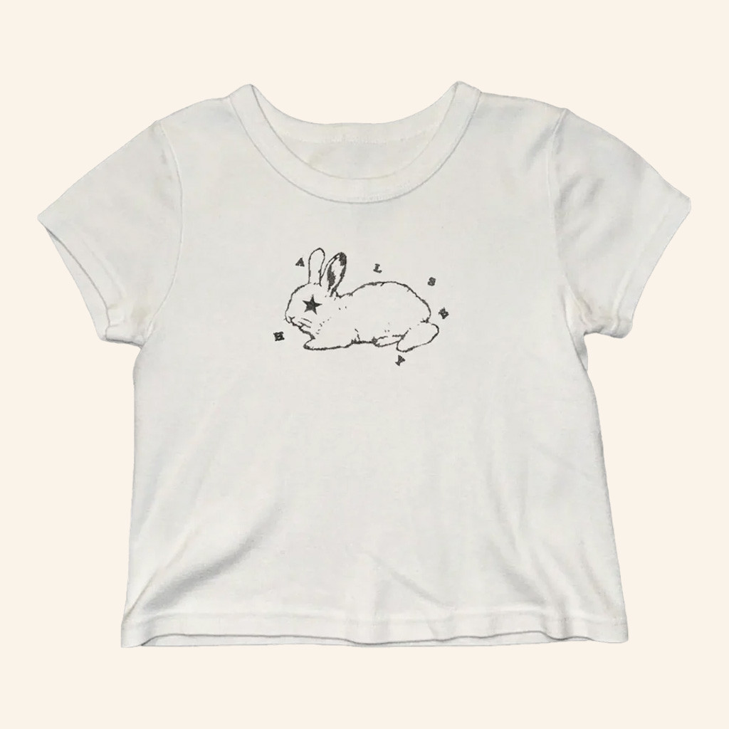 Halsey Merch Rabbit Baby Tee Christmas Presents For Girlfriend