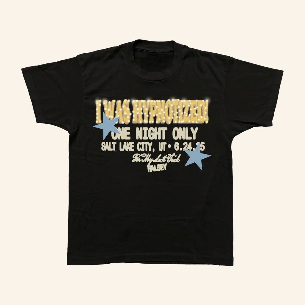 Halsey Merch Salt Lake City One Night T-Shirt Best Christmas Gifts For Her