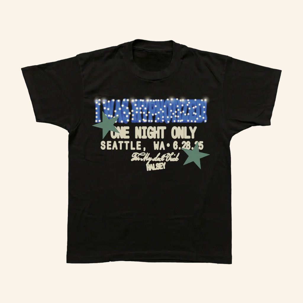 Halsey Merch Seattle One Night T-Shirt Best Christmas Gifts For Wife Halsey Merch Seattle One Night T-Shirt Best Christmas Gifts For Wife