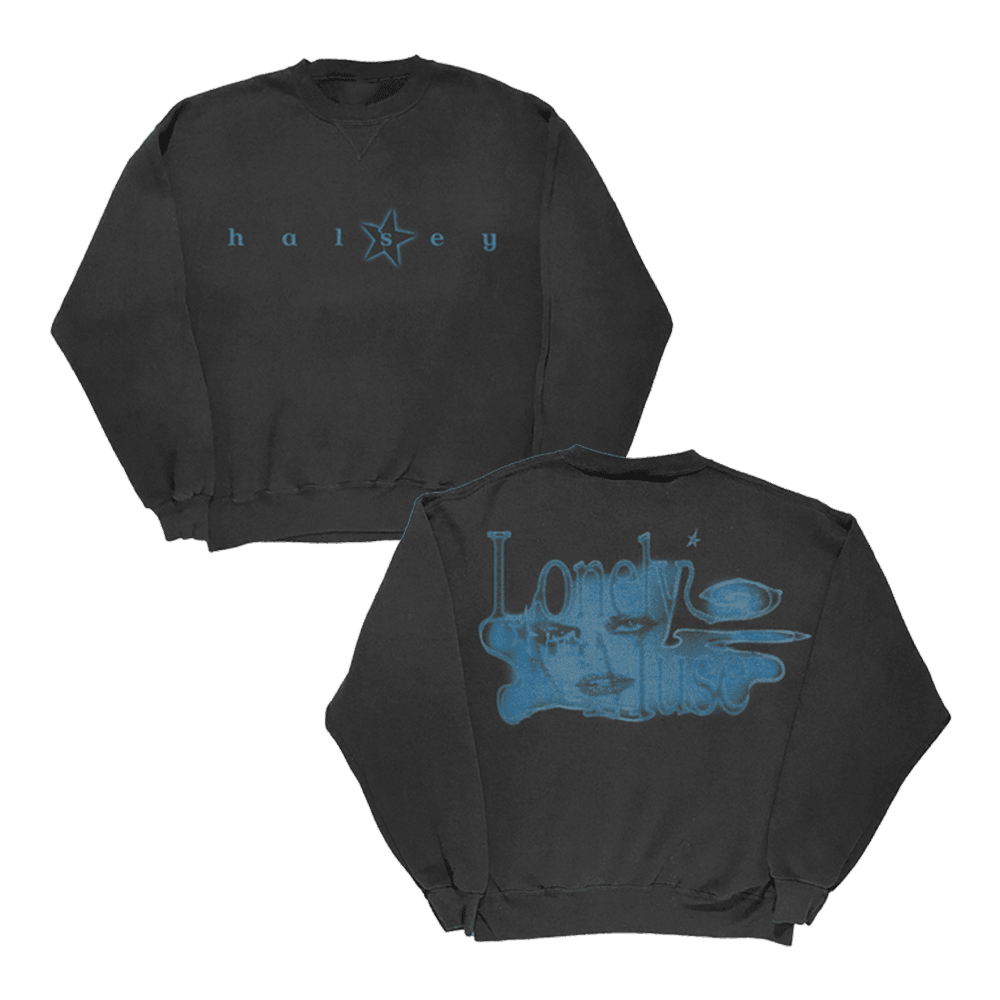 Halsey Merch Sweatshirt Lonely Crewneck Gifts For Music Fan Father's Day Gift for Husband