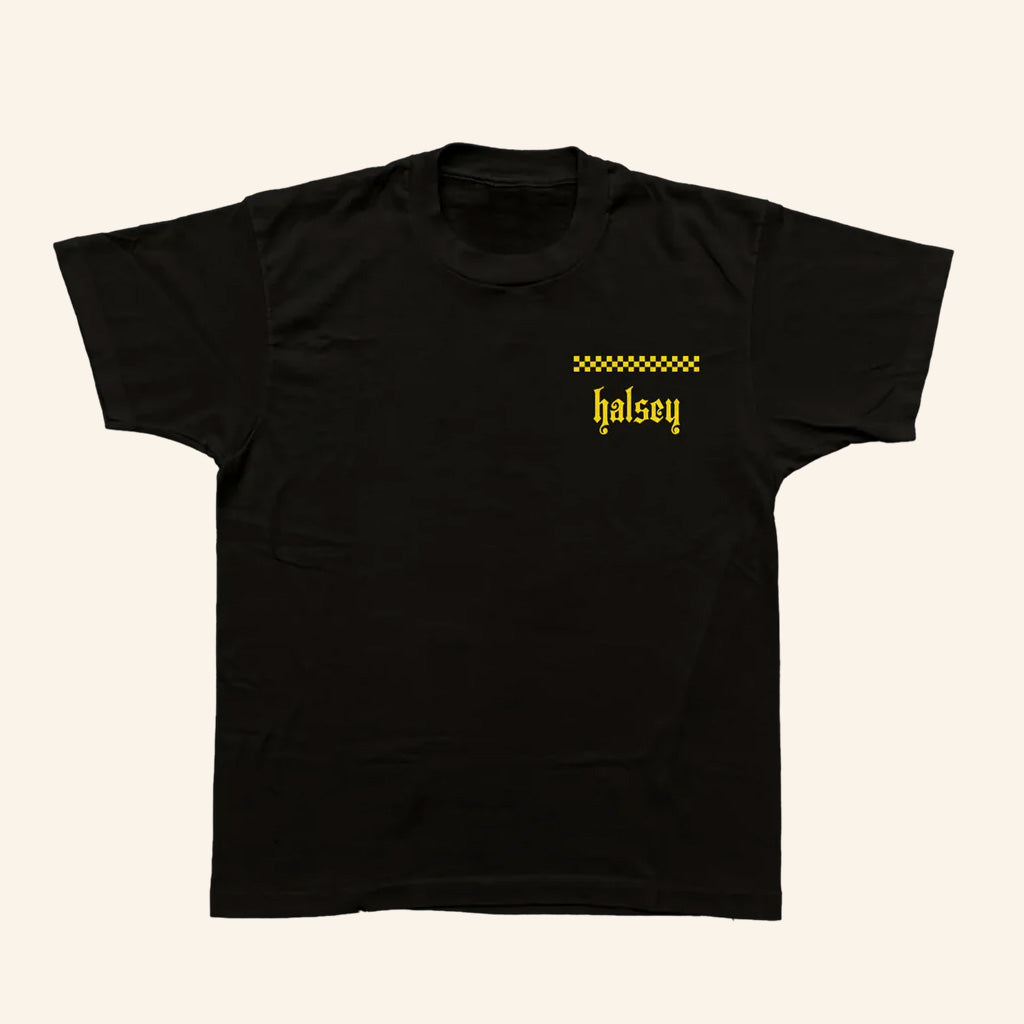 Halsey Merch Tour 2025 Black Halsey T-Shirt Gifts For Husband Halsey Merch Tour 2025 Black Halsey T-Shirt Gifts For Husband