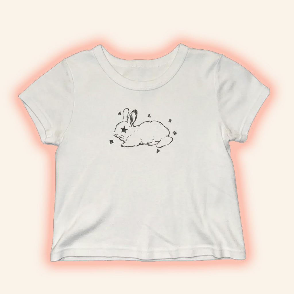 Halsey Merch Tour 2025 Rabbit Baby Tee Gifts For Daughter Halsey Merch Tour 2025 Rabbit Baby Tee Gifts For Daughter