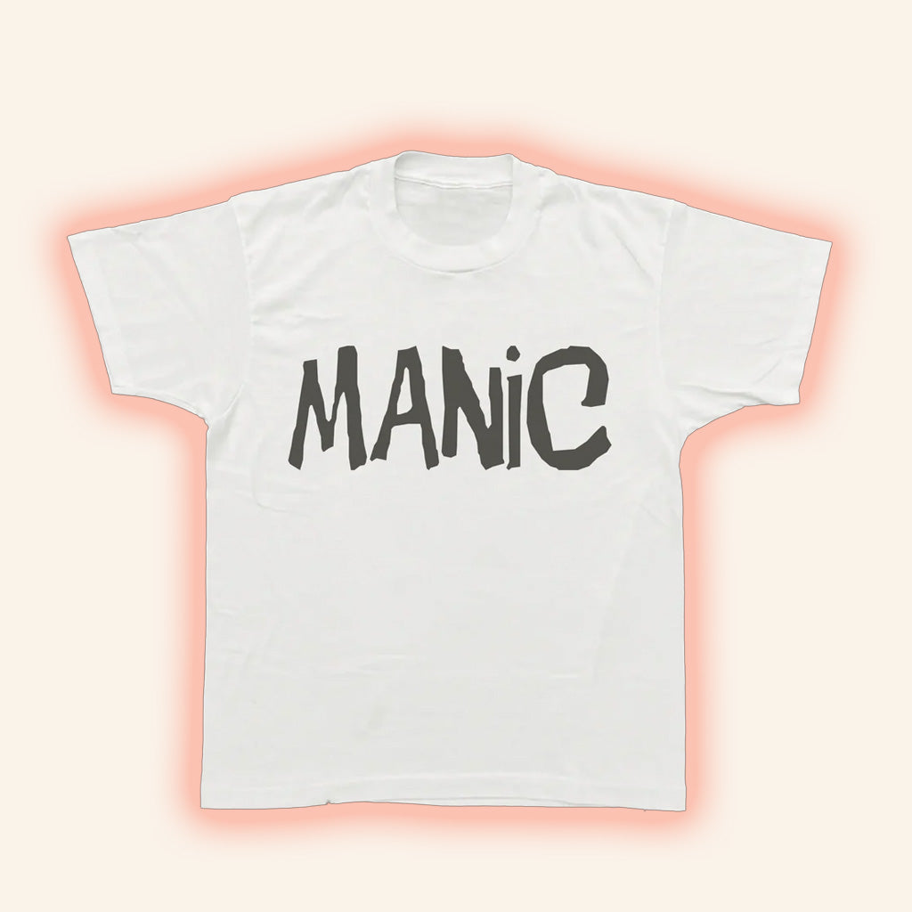 Halsey Merch Tour 2025 White Manic T-Shirt Gifts For Daughter