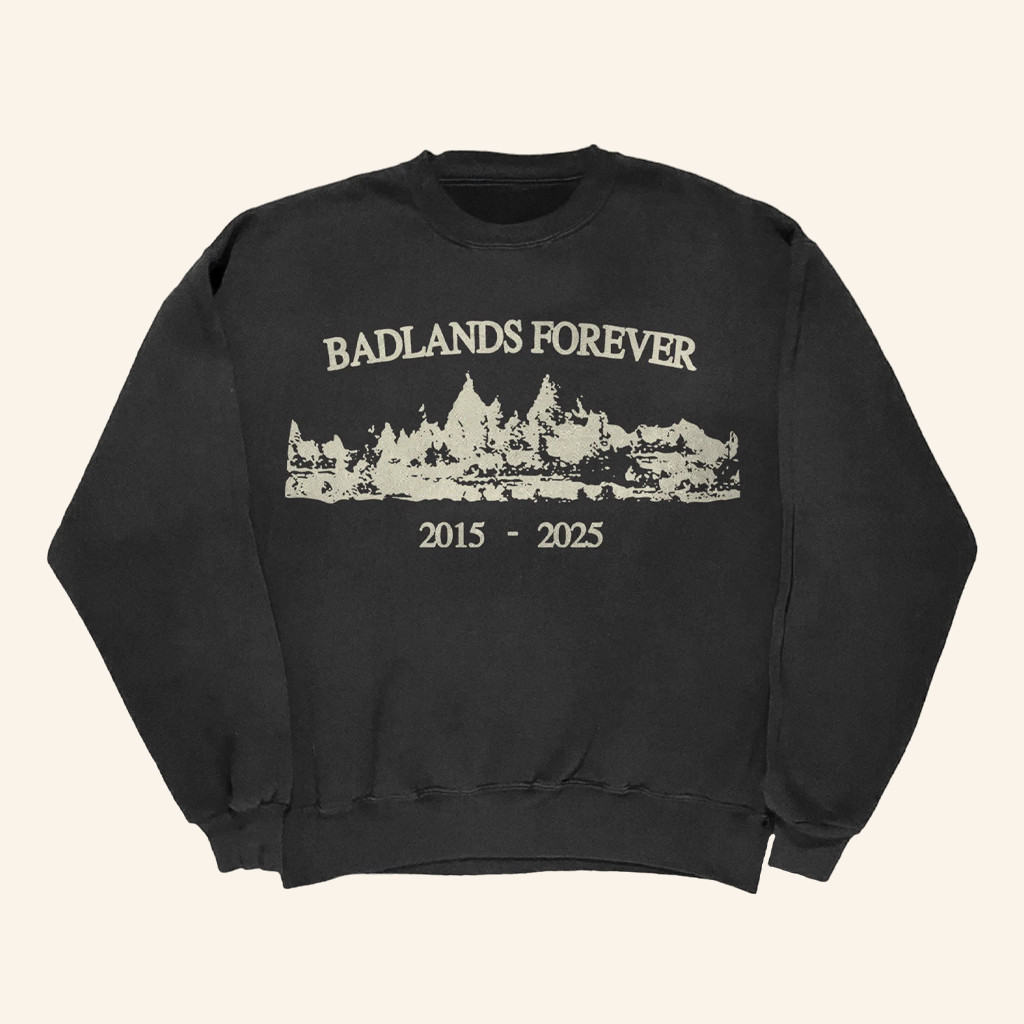 Halsey Music Merch Badlands Forever Crewneck Sweatshirt Gift Ideas For Music Lovers