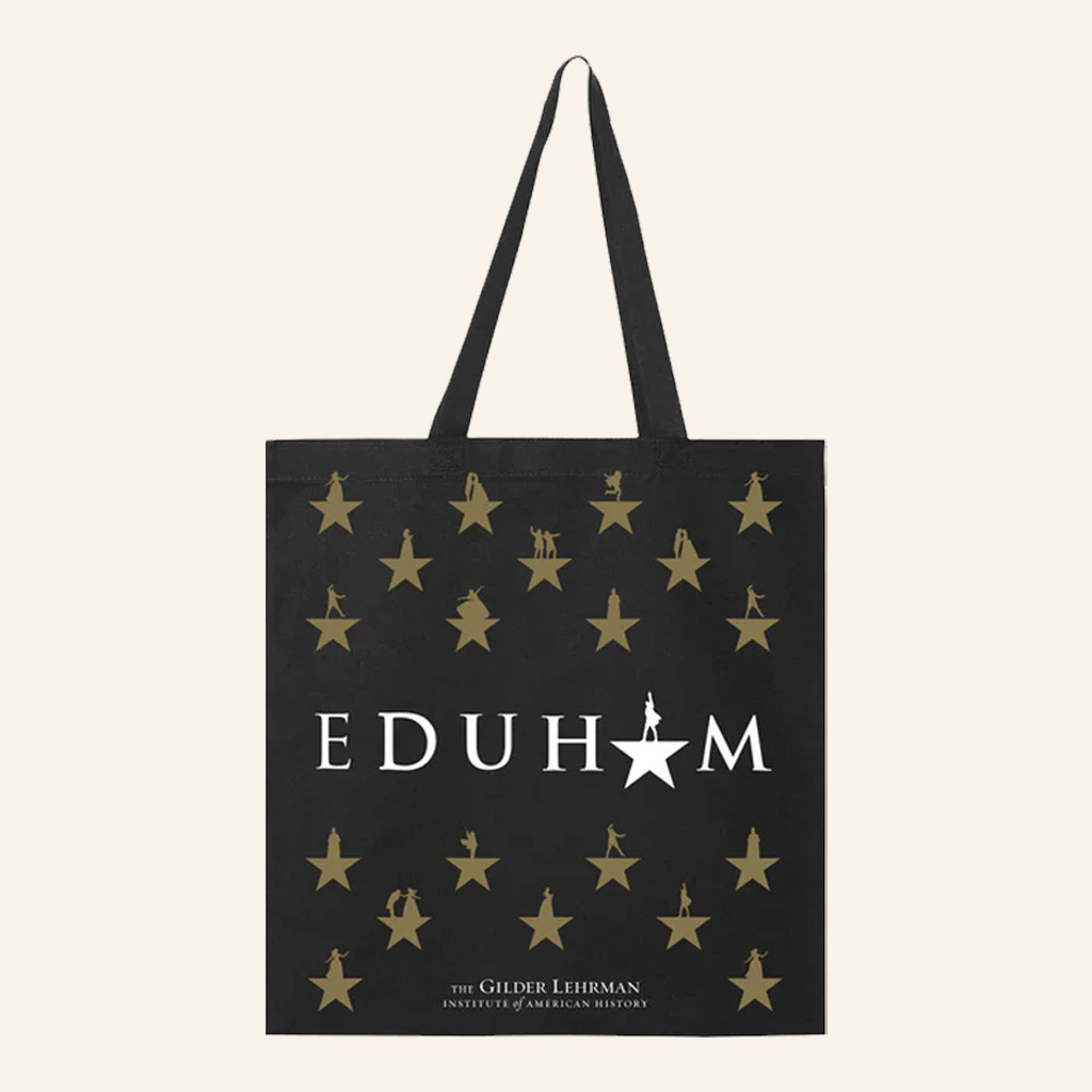 Hamilton Merch EduHam The Gilder Lehrman Tote Bag Best Gifts For Wife