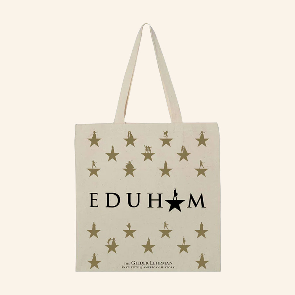 Hamilton Merch EduHam The Gilder Lehrman Tote Bag Christmas Gifts For Her