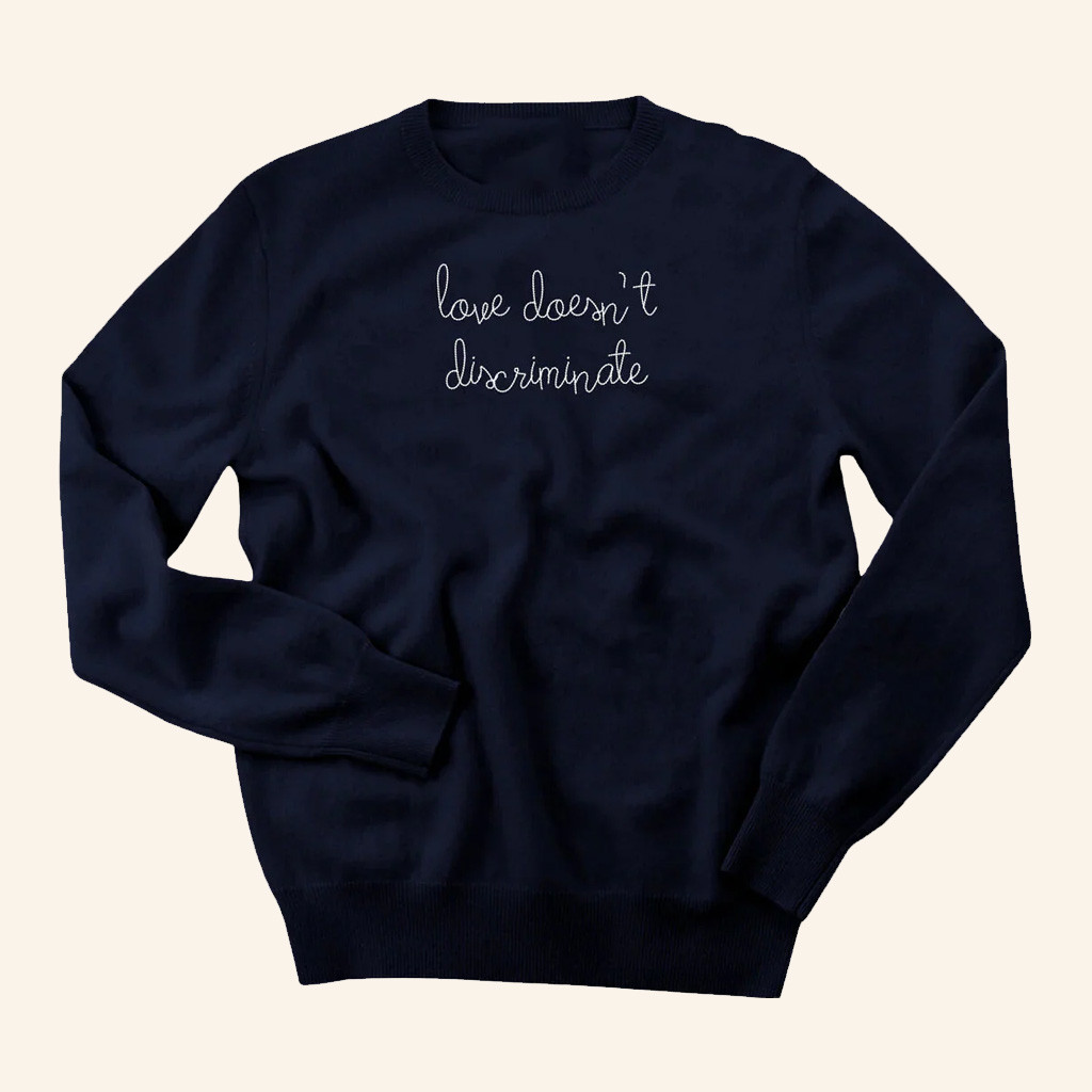 Hamilton Merch Hamilton X Lingua Franca Love Sweater Christmas Gifts For Mom