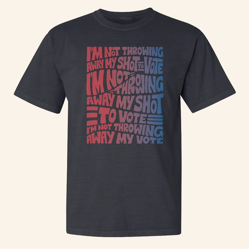 Hamilton Merch When We All Vote T-Shirt Music Related Gifts For Guys Hamilton Merch When We All Vote T-Shirt Music Related Gifts For Guys