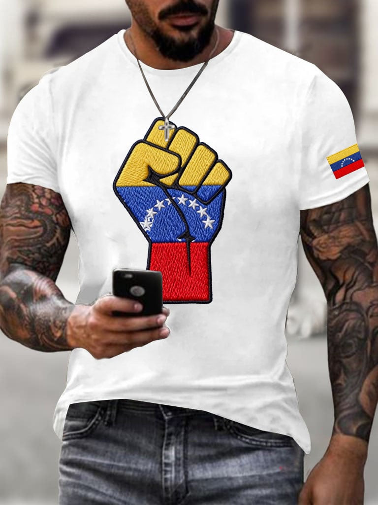 Hands Off Latin America T-Shirt Support Maduro Merch Gifts For Patriotic Men