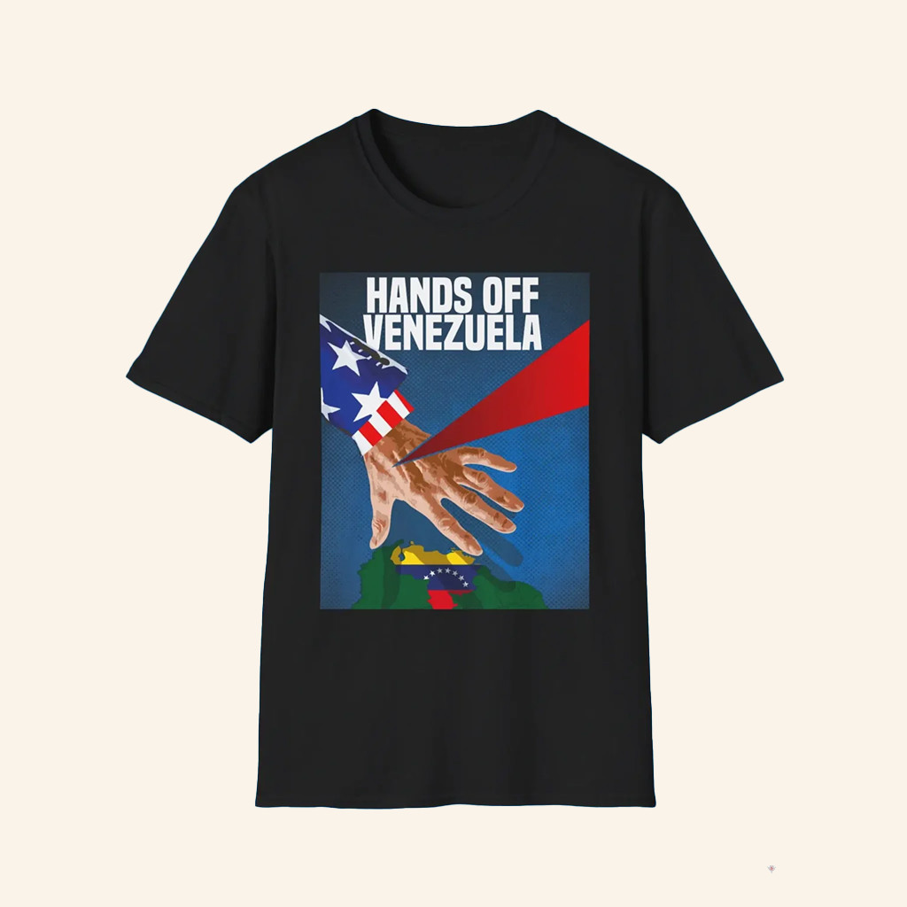 Hands Off Venezuela Down With Us Imperialism Shirt Political T-Shirt Gifts For Son