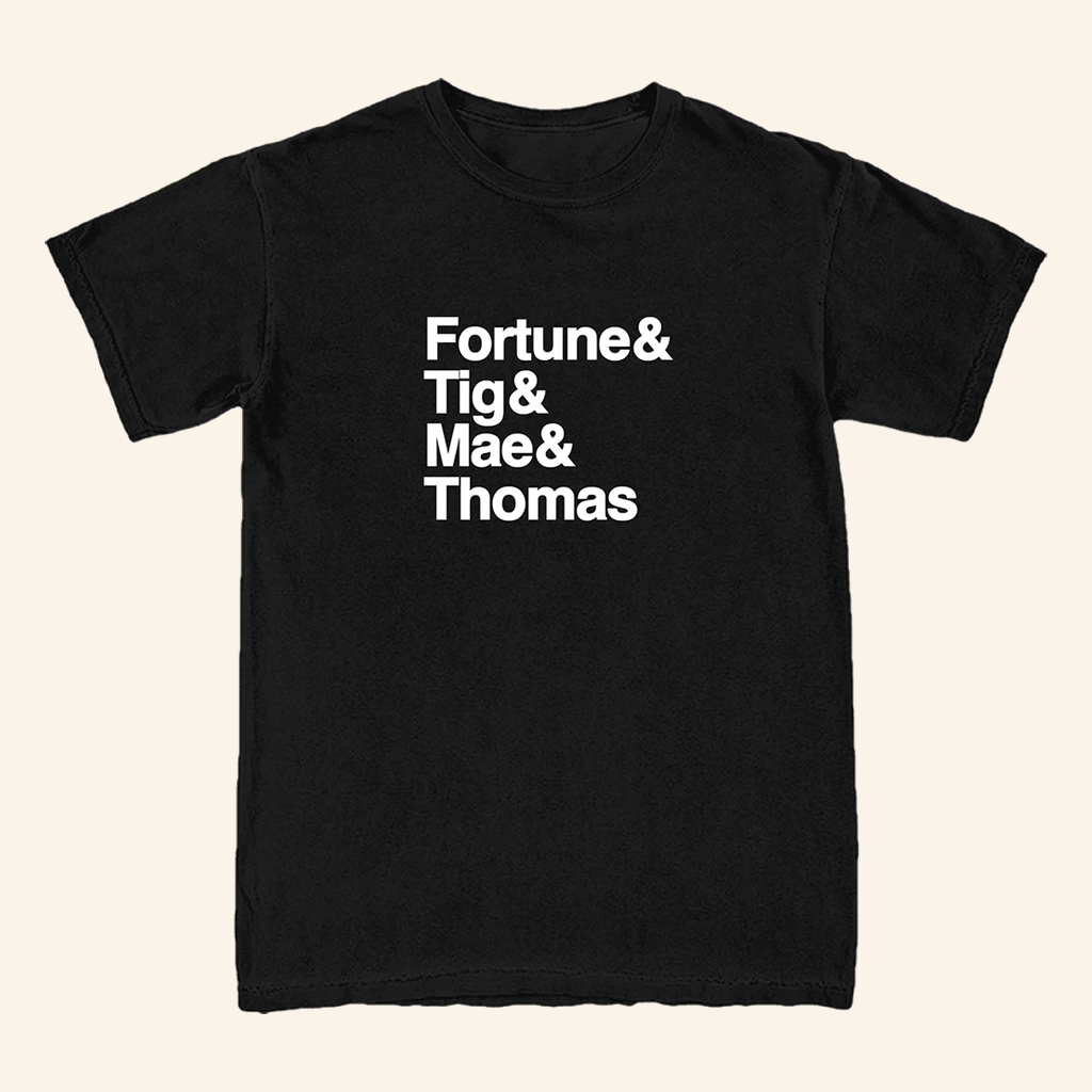 Handsome Merch Names T-Shirt Fortune Tig Mae Thomas Shirt Best Gift For Podcast Lover