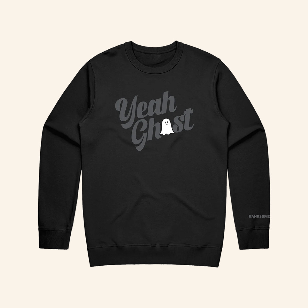 Handsome Pod Merch Yeah Ghost Crewneck Sweatshirt Best Christmas Gifts For Dad Handsome Pod Merch Yeah Ghost Crewneck Sweatshirt Best Christmas Gifts For Dad