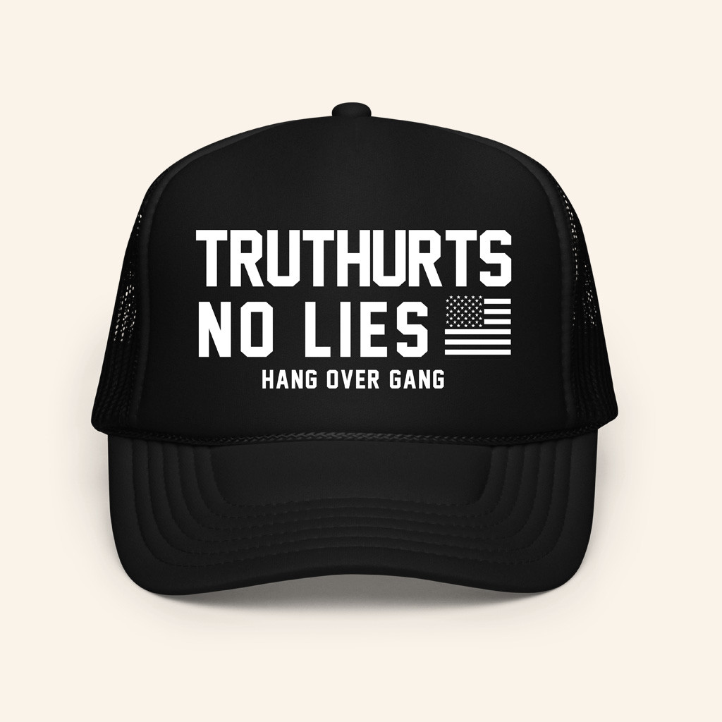 Hang Over Gang Merch Truthurts No Lies Patriotic Trucker Hat Christmas Presents For Dad Hang Over Gang Merch Truthurts No Lies Patriotic Trucker Hat Christmas Presents For Dad