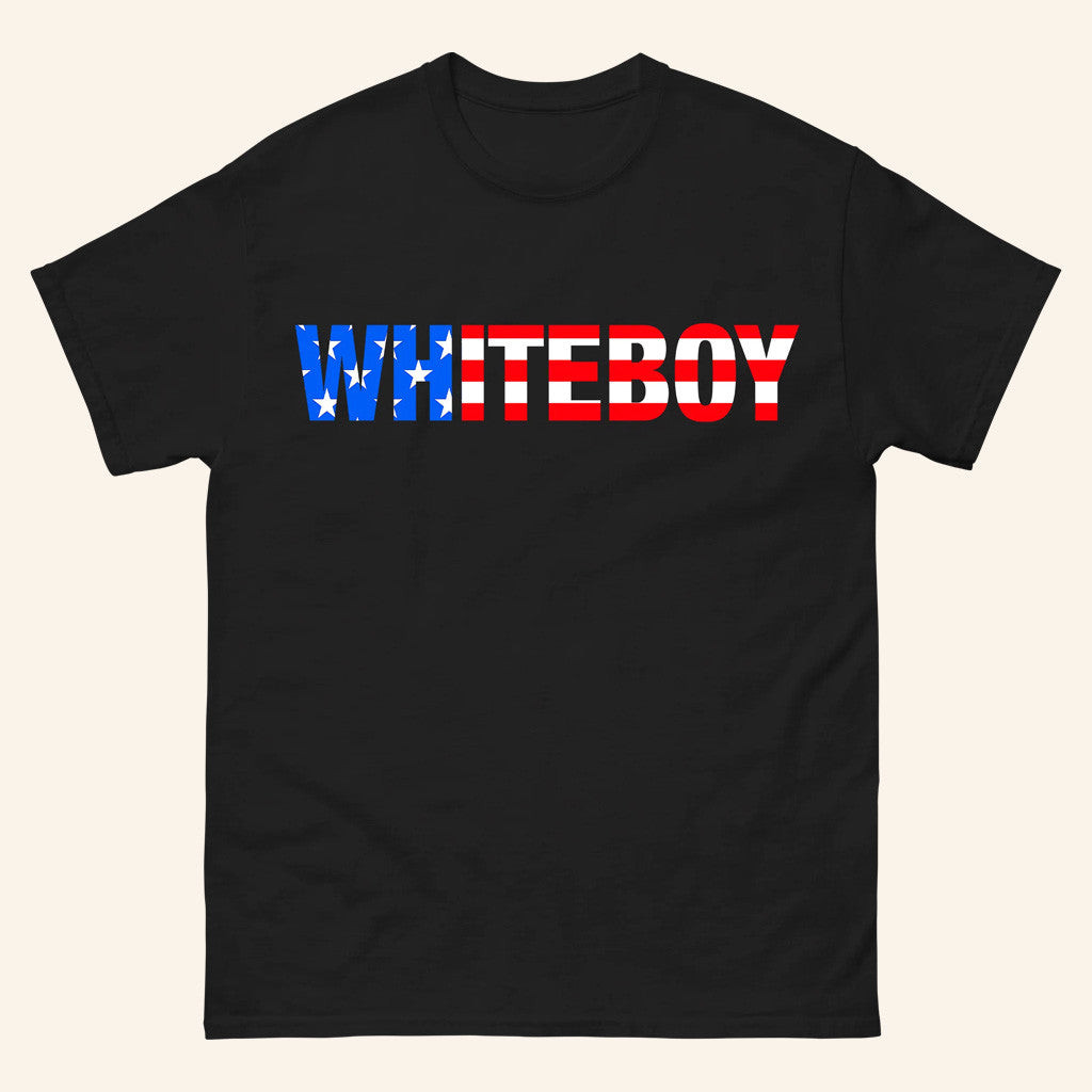 Hangovergang Official Merch Red White And Blue Whiteboy T-Shirt Gifts For Fans