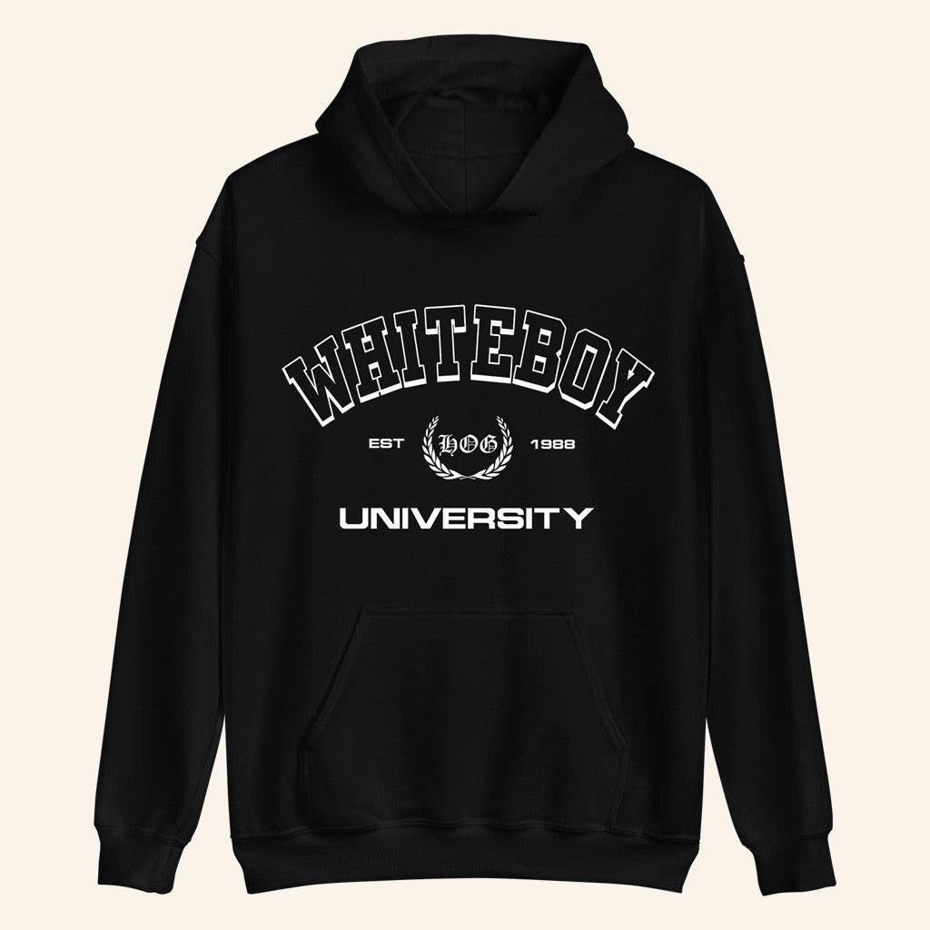 Hangovergang Official Merch Whiteboy University Hoodie Good Gifts For Boyfriend Hangovergang Official Merch Whiteboy University Hoodie Good Gifts For Boyfriend