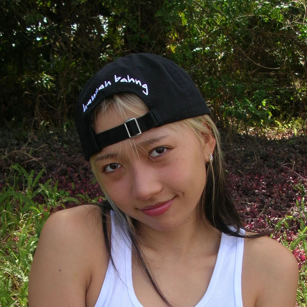 Hannah Bahng Merch 2026 Zymmie Black Hat Embroidered Cool Gifts For Music Lovers