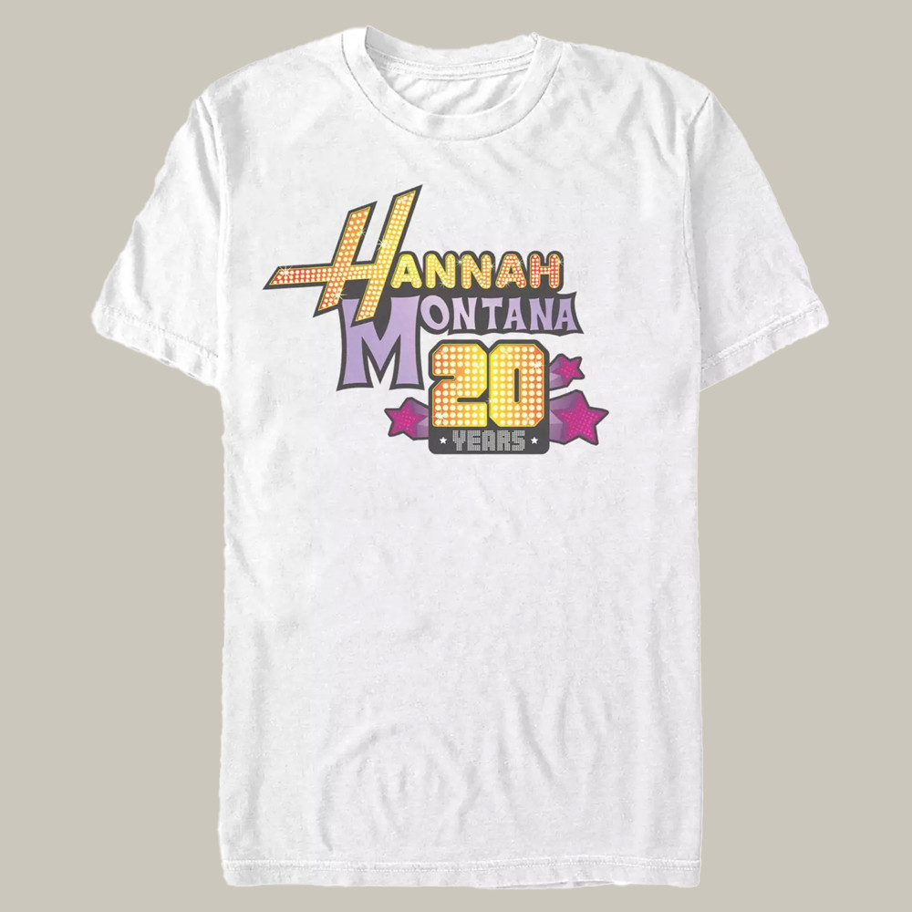 Hannah Montana 20 Years T-Shirt Music Fan Merch Unique Gift For Mother's Day