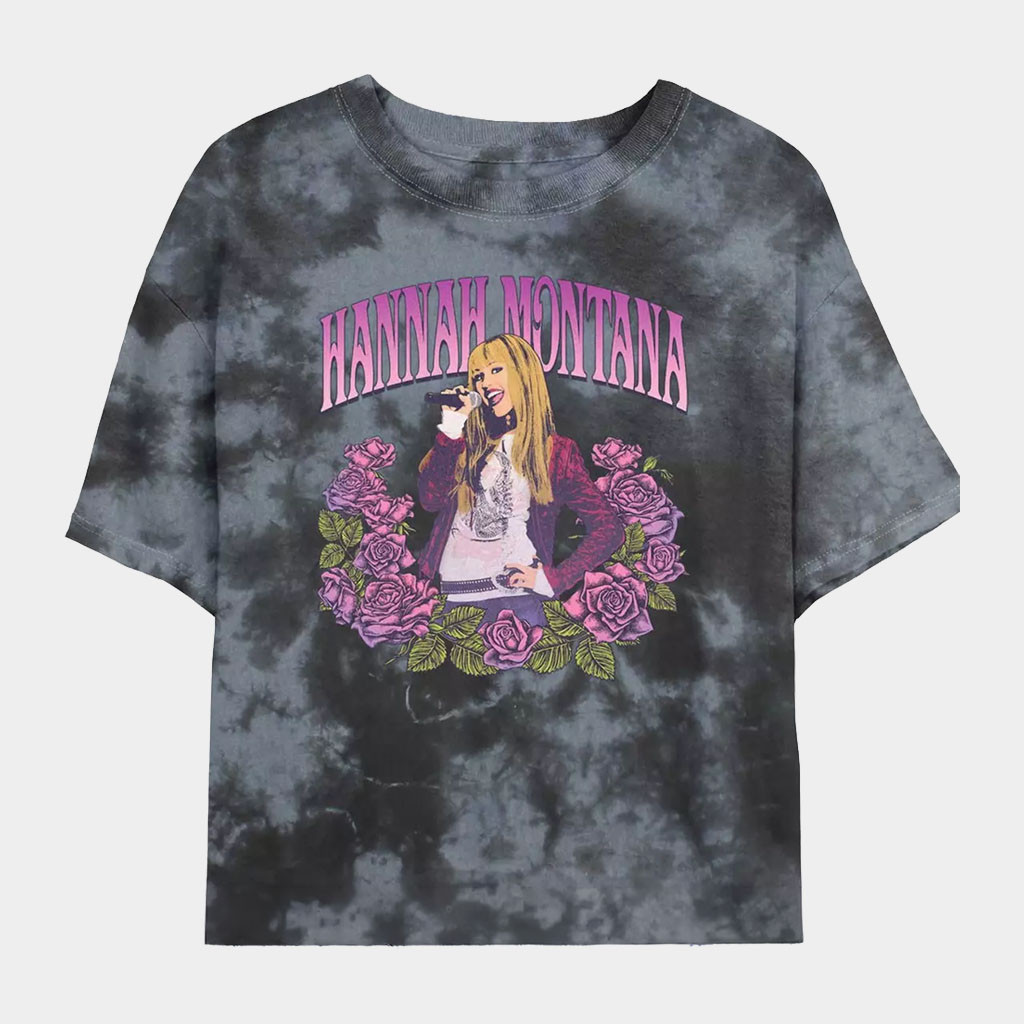 Hannah Montana Merch 2026 D Channel Hannah Montana Floral Pop Star Tie Dye Shirt Gifts For Fans Hannah Montana Merch 2026 D Channel Hannah Montana Floral Pop Star Tie Dye Shirt Gifts For Fans