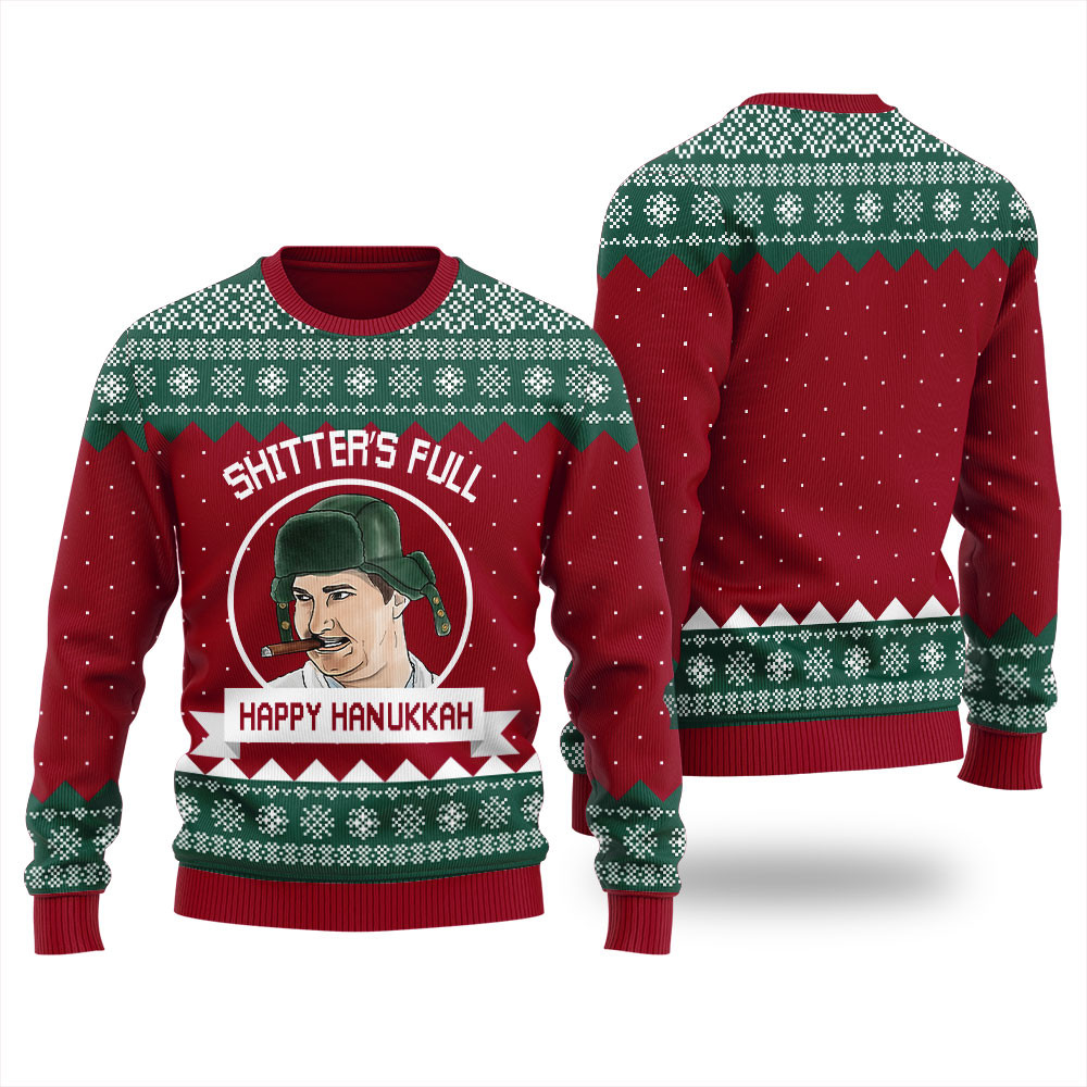 Hanukkah National Lampoons Christmas Sweater Women Popular Holiday Gift Merch for Everyone