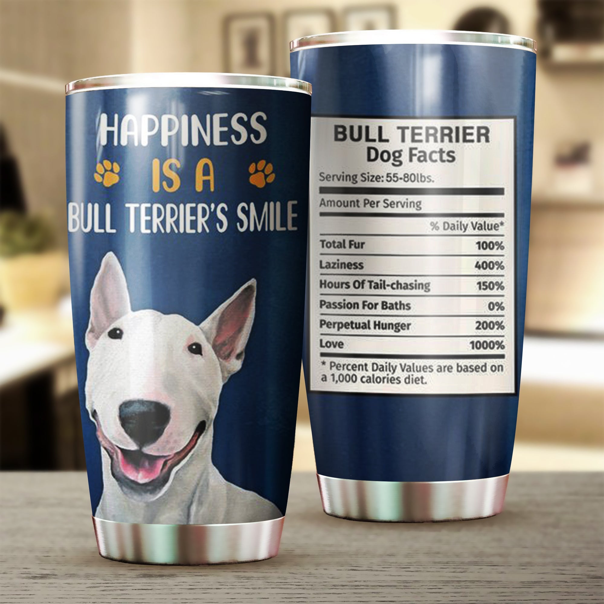 Happiness Is A Bull Terrier Dog Smile Tumbler Gifts For Bull Terrier Lovers Dog Owners Happiness Is A Bull Terrier Dog Smile Tumbler Gifts For Bull Terrier Lovers Dog Owners