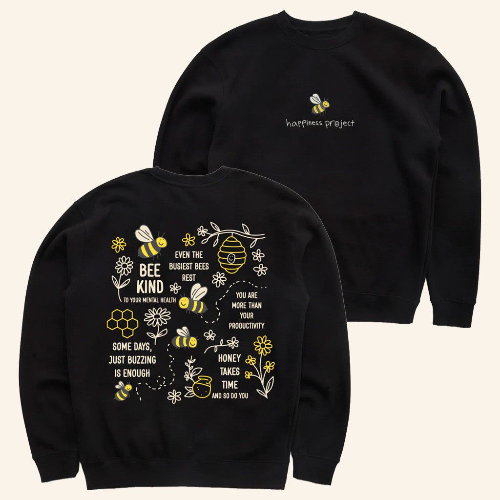 Happiness Project Merch Be Kind Crewneck Sweatshirt Gifts For Besties Happiness Project Merch Be Kind Crewneck Sweatshirt Gifts For Besties