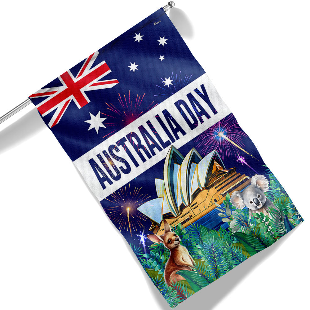 Happy Australia Day Australian Flag
