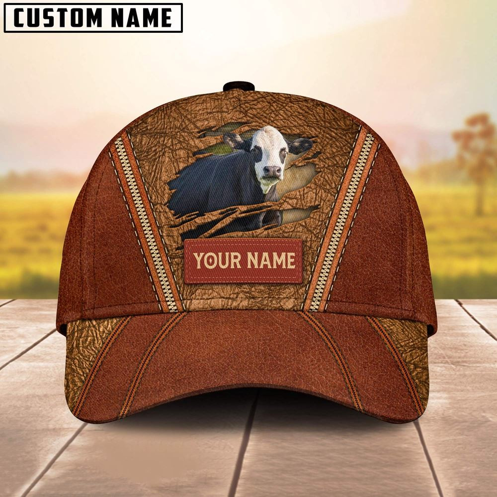 Happy Black Baldy Customized Name Cap Farm Cap Farmer Baseball Cap Gift For Farmer