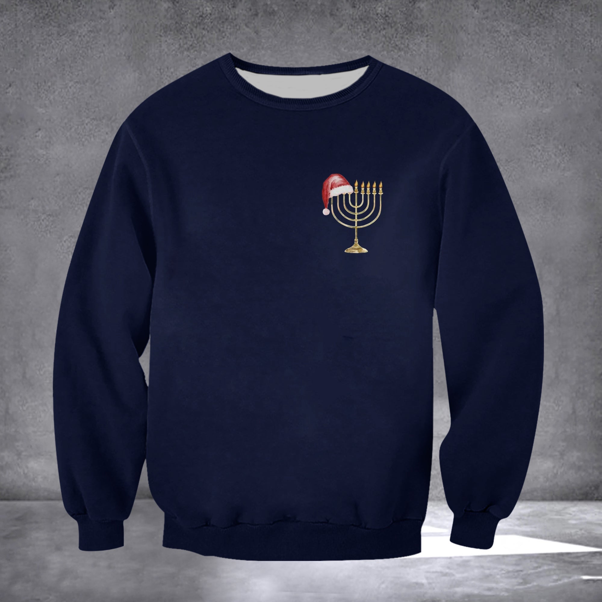 Happy Chrismukkah Sweatshirt Happy Hanukkah Christmas Clothing Gifts For Family Happy Chrismukkah Sweatshirt Happy Hanukkah Christmas Clothing Gifts For Family