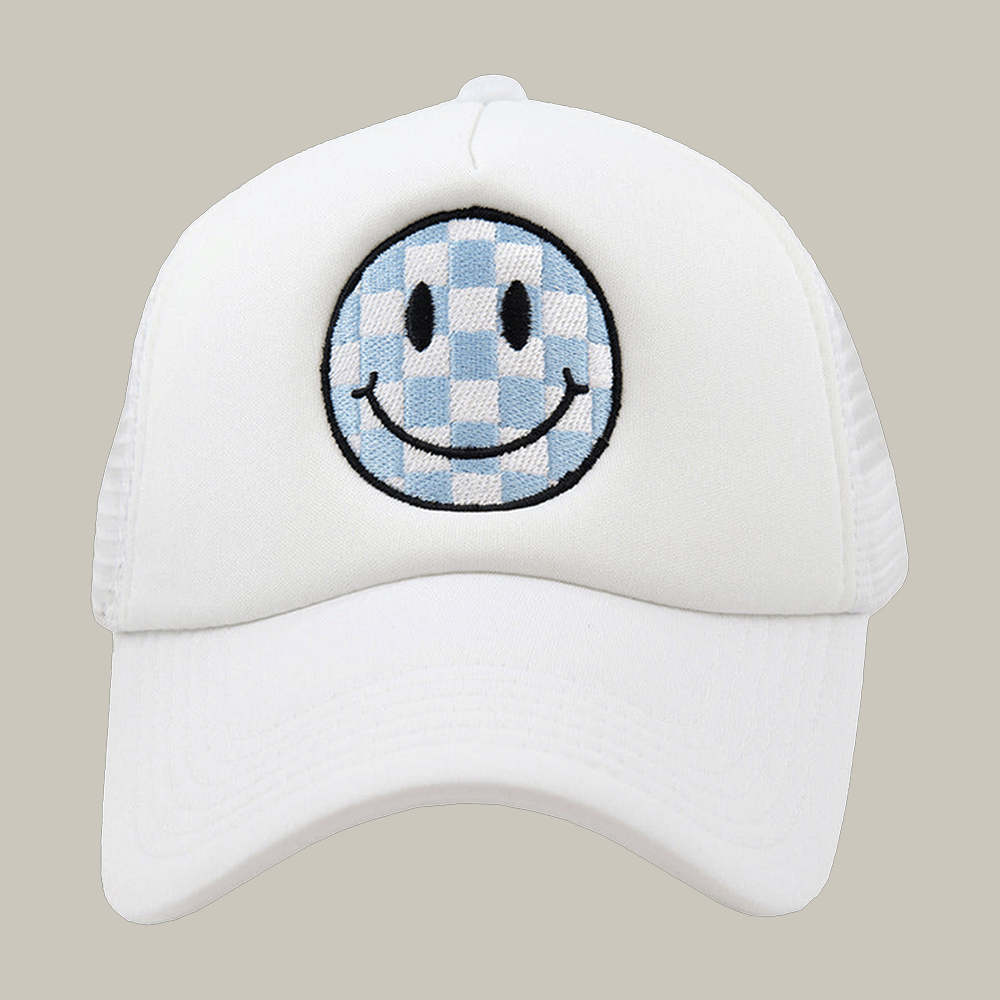Happy Face Foam Trucker Hat Katydid Brand Hat Funny Gift For Best Friends