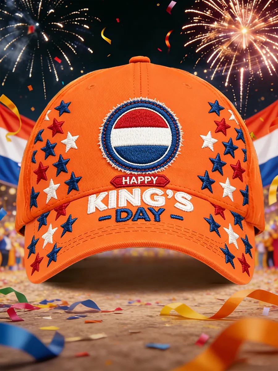 Happy Kings Day Baseball Hat Netherlands Dutch Heritage Fan Gear Oranje Boven Best Gift For Fans
