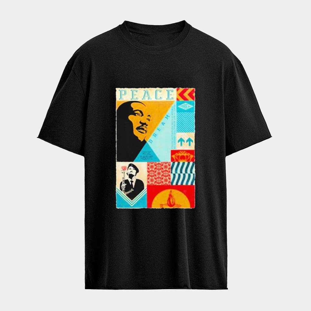 Happy Martin Luther King Jr Day Modular Frequency 2026 T-Shirt Best Birthday Gift For Him