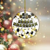 Happy New Year Ornament New Years Eve Ornament Decorations Gift For Boyfriend