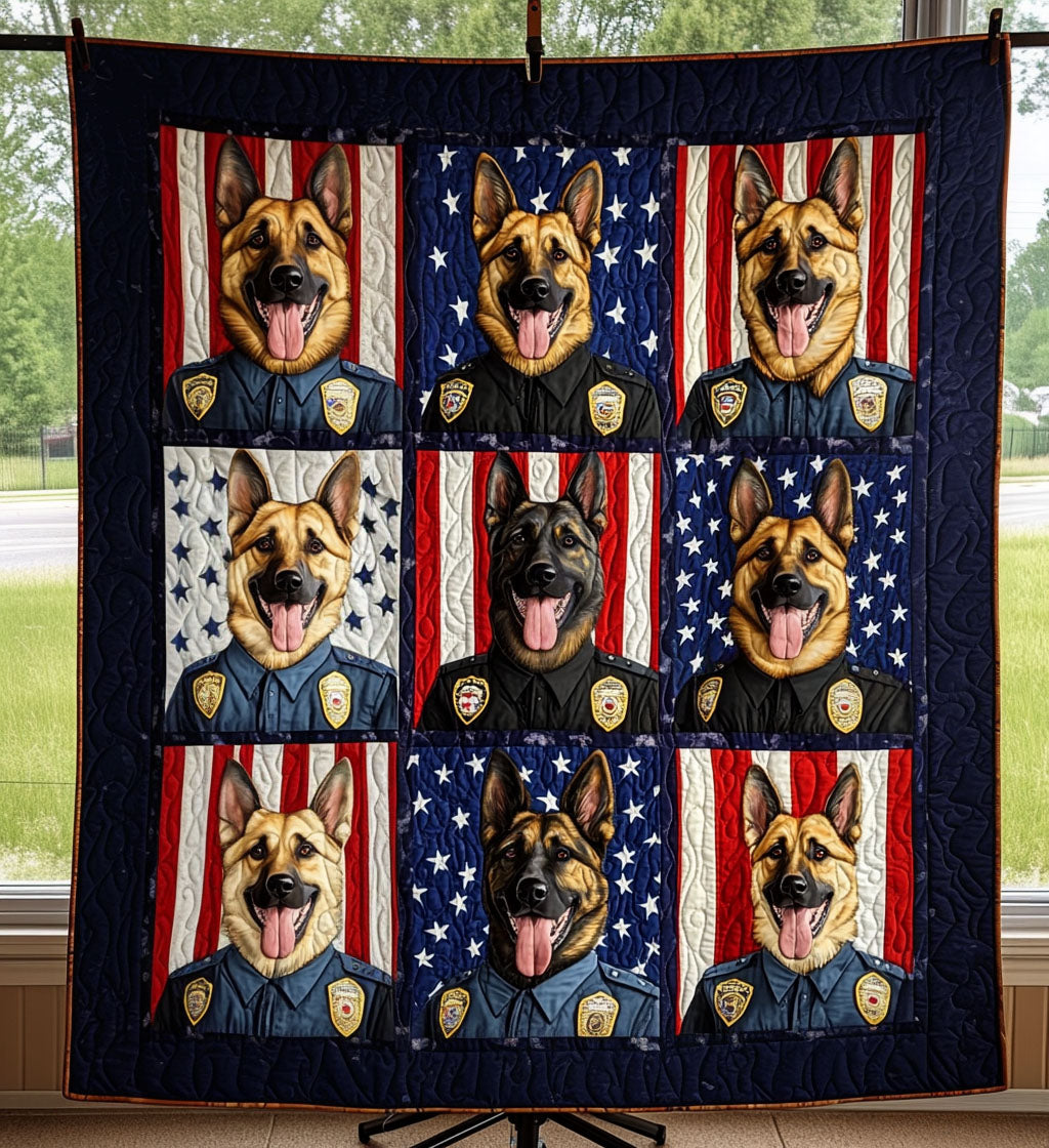 Happy Paw Prints Quilted Blanket Best Gifts For New Puppy Owners