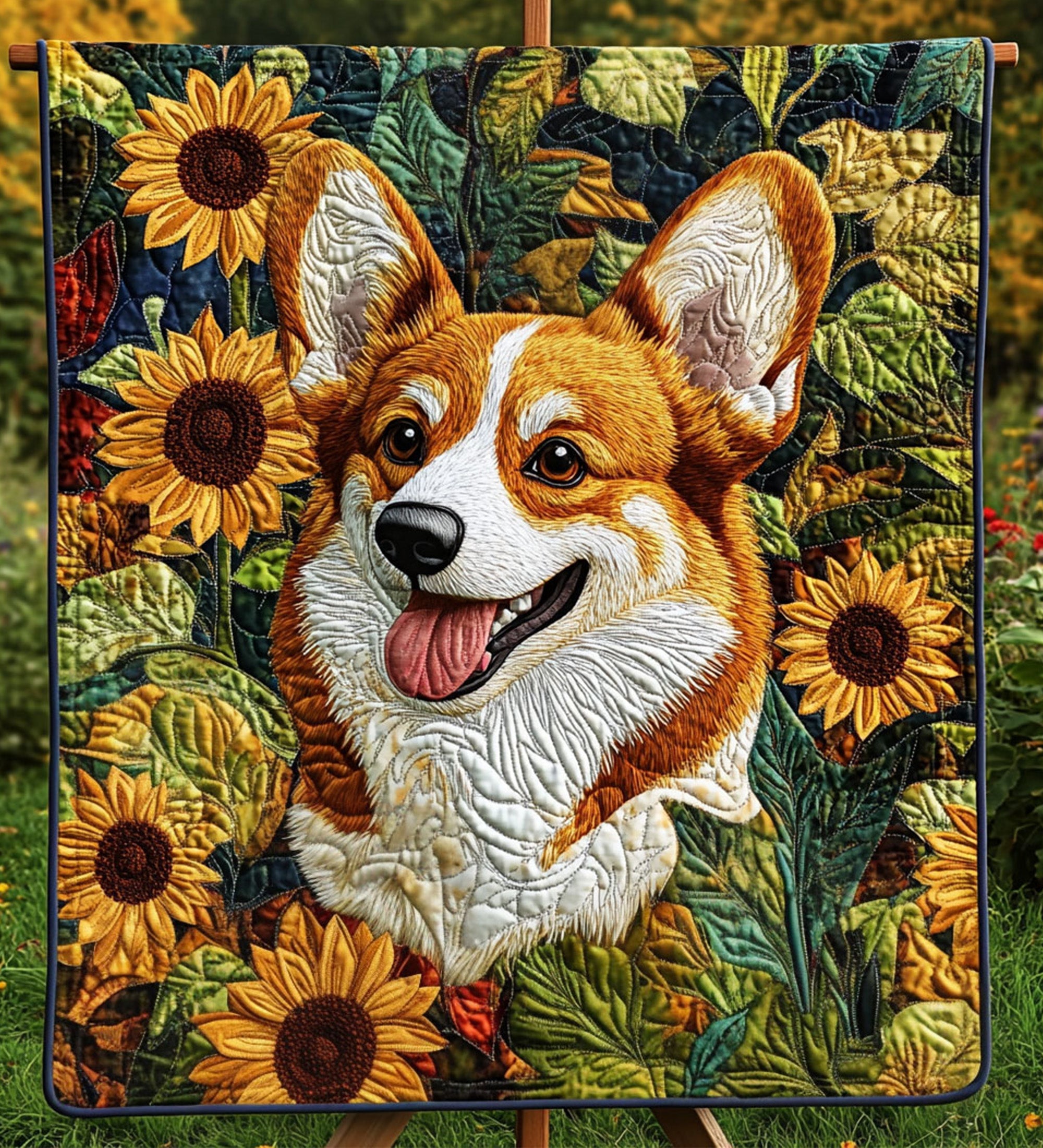 Happy Paws Quilted Blanket Dog And Owner Gift Ideas