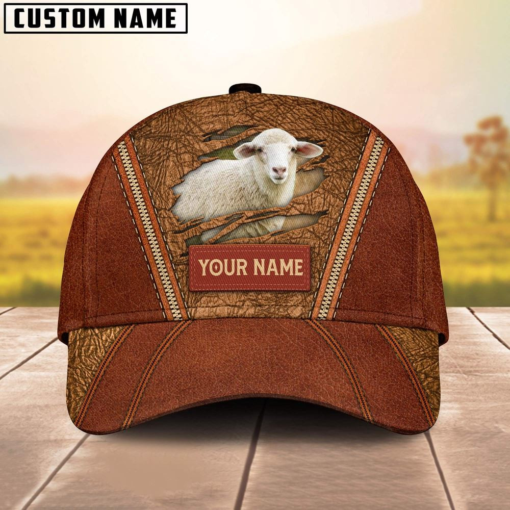 Happy Sheep Customized Name Cap Farm Cap Farmer Baseball Cap Gift For Farmer