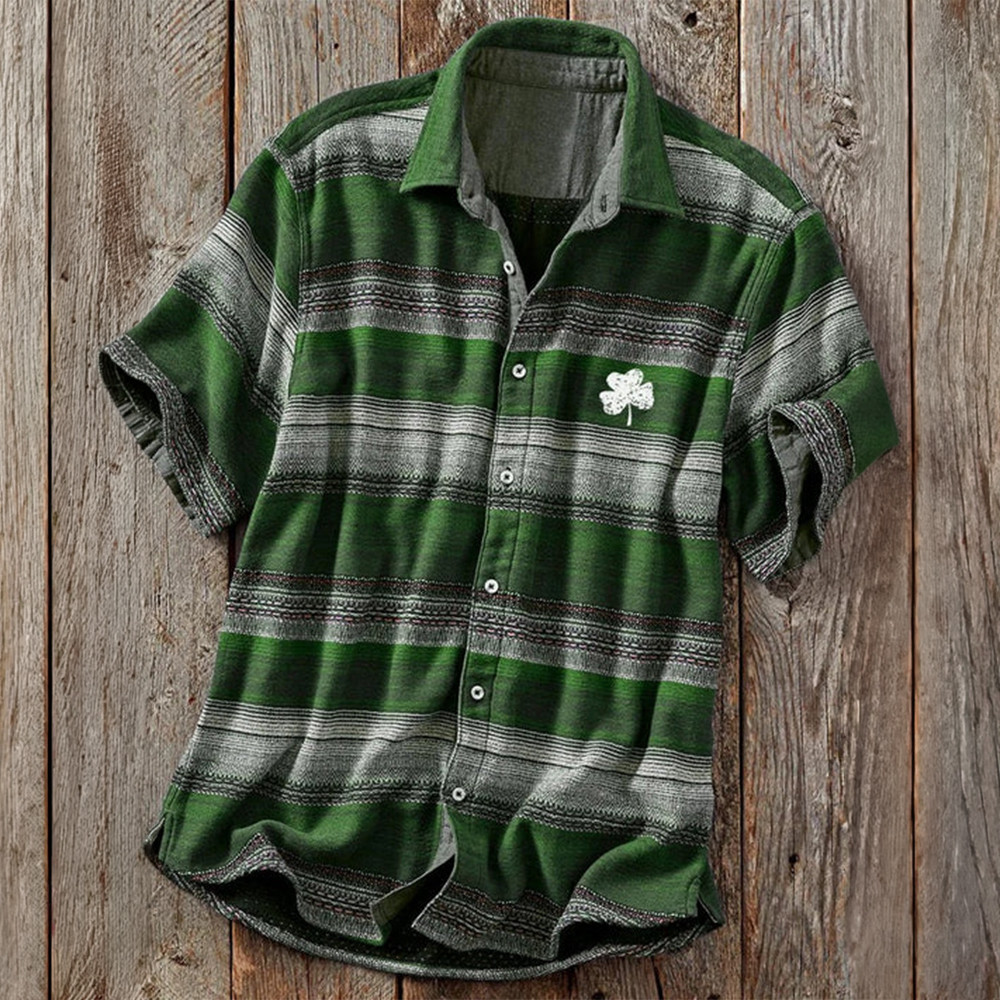 Happy St Patrick's Day Button Shirt Saint Patrick's Day Outfits Unique Gift For Dad