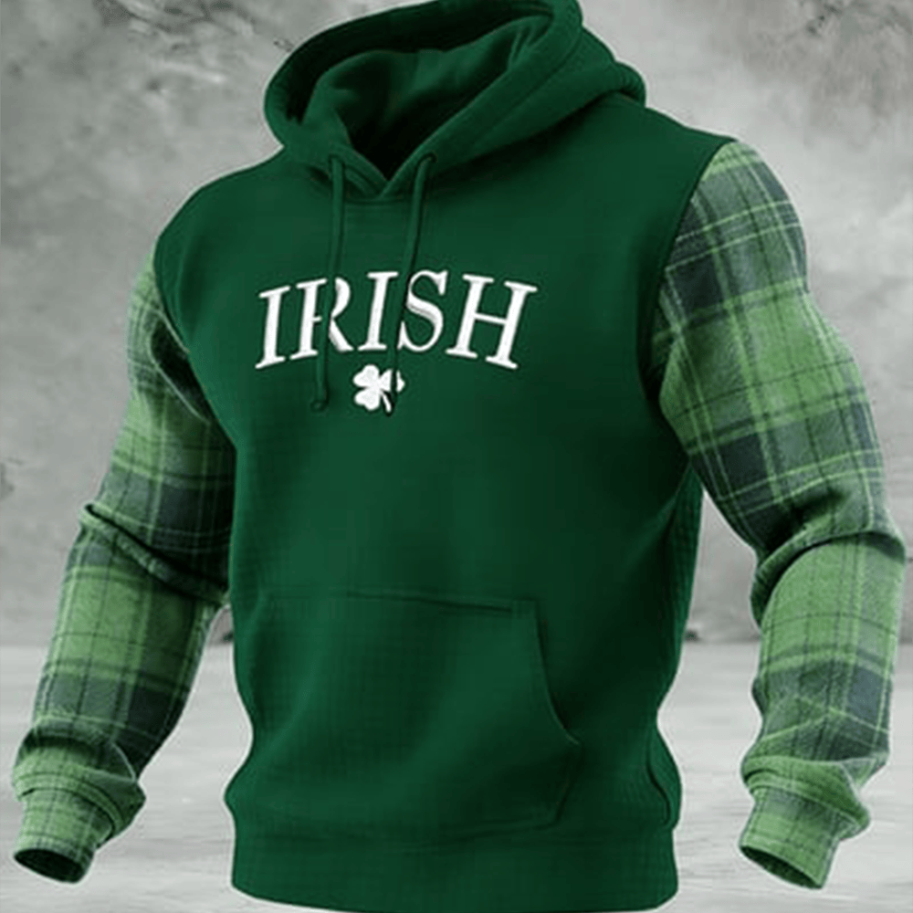 Happy St Patrick's Day Irish Hoodie Saint Patrick's Day Apparel Unique Gift For Father