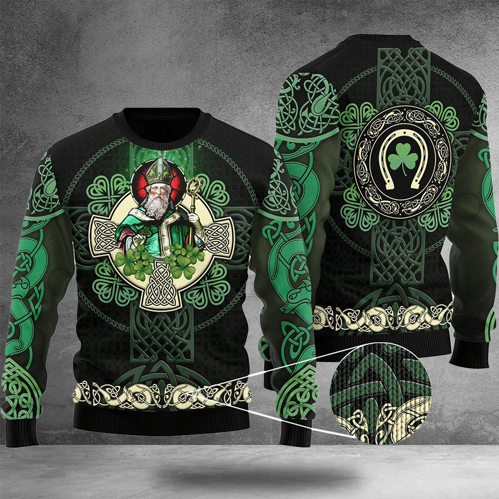 Happy St Patrick's Day Irish Sweater Holiday Gift Ideas For Husband
