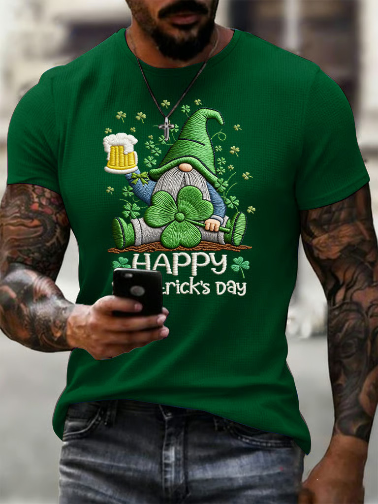 Happy St Patrick's Day T-Shirt Men's St Patricks Day Shirt St Pattys Day Gifts