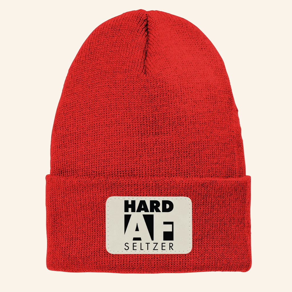 Hard AF Beanie Hard AF Seltzer Beanie Unique Gifts For Boyfriend