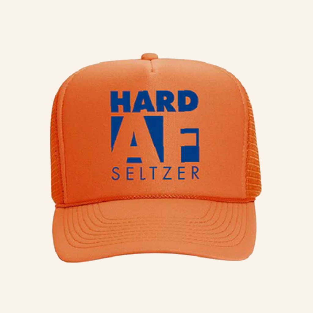 Hard AF Trucker Hat Hard AF Seltzer Cap Unique Birthday Gift For Husband Hard AF Trucker Hat Hard AF Seltzer Cap Unique Birthday Gift For Husband