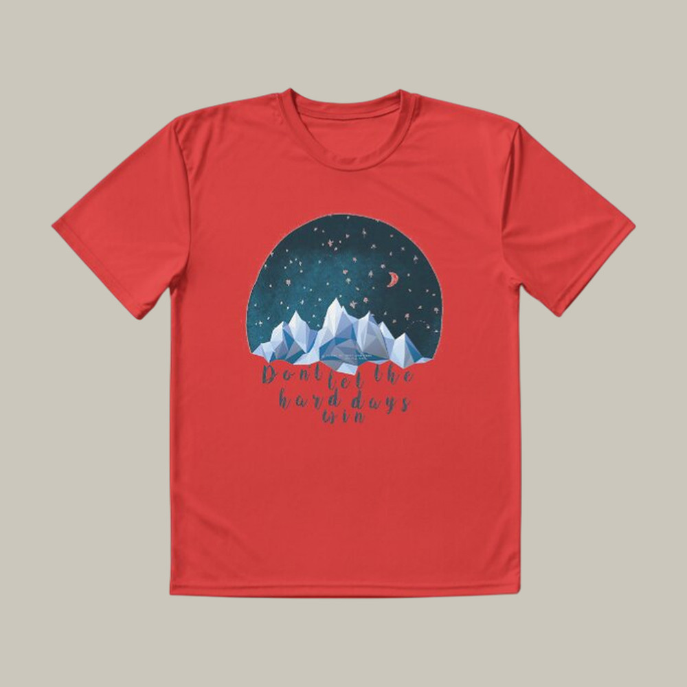 Hard Days Wont Win Bookish T-Shirt A Court Of Thorns And Roses Shirt Romance Fantasy Lover Present