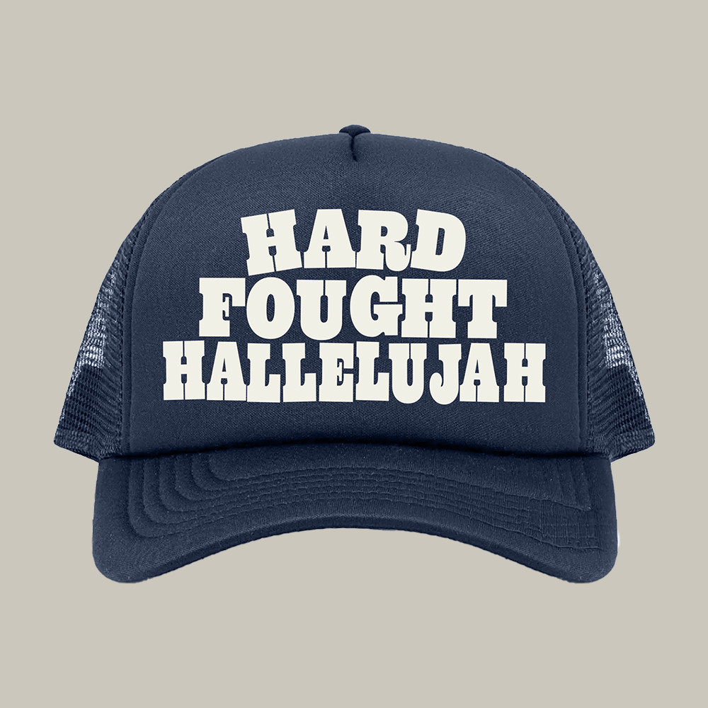 Hard Fought Hallelujah Brandon Lake Trucker Hat Music Merch Brandon Lake Fan Gift