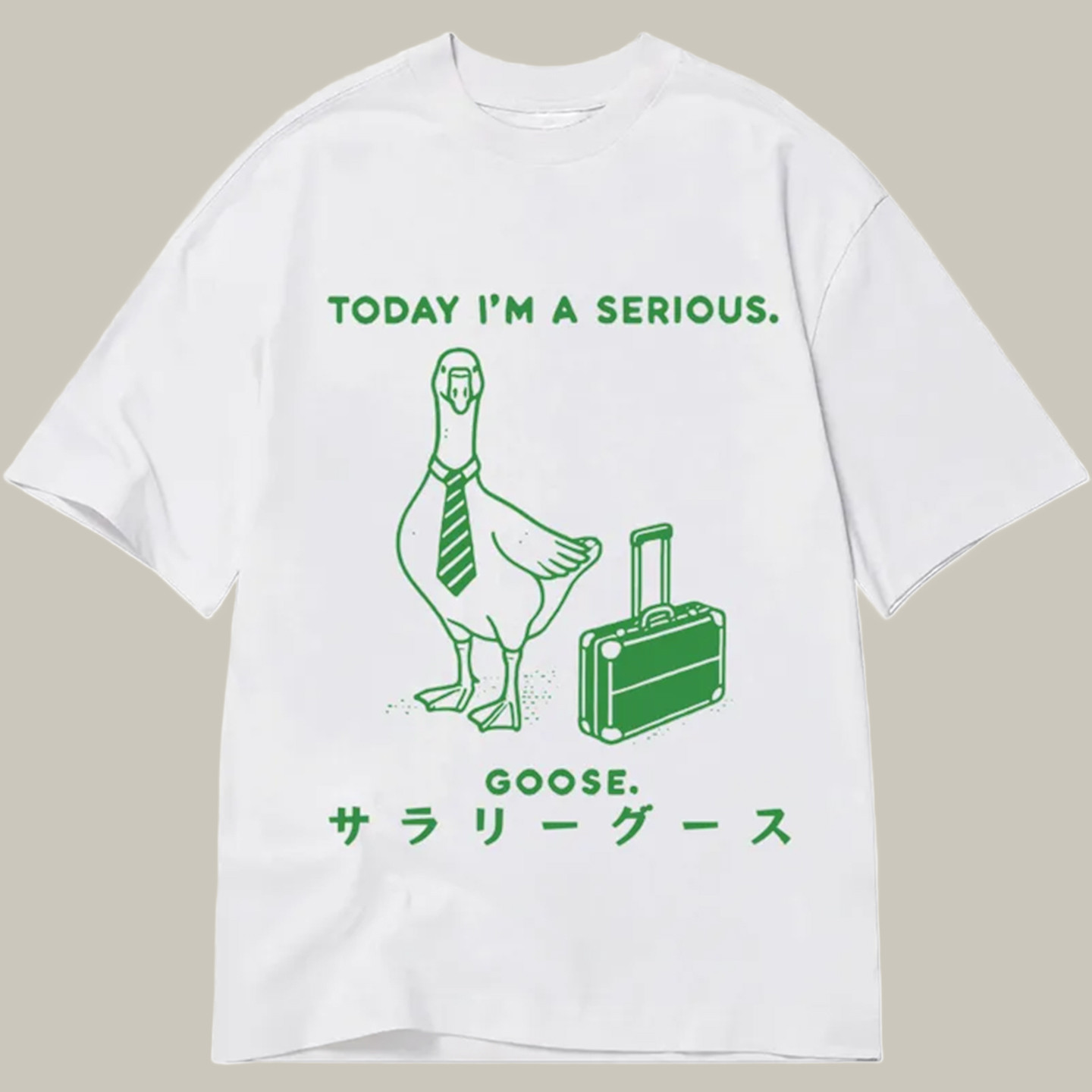 Hard Working Goose Classic Shirt Funny Graphic T-Shirts Christmas Gifts For Girlfriend