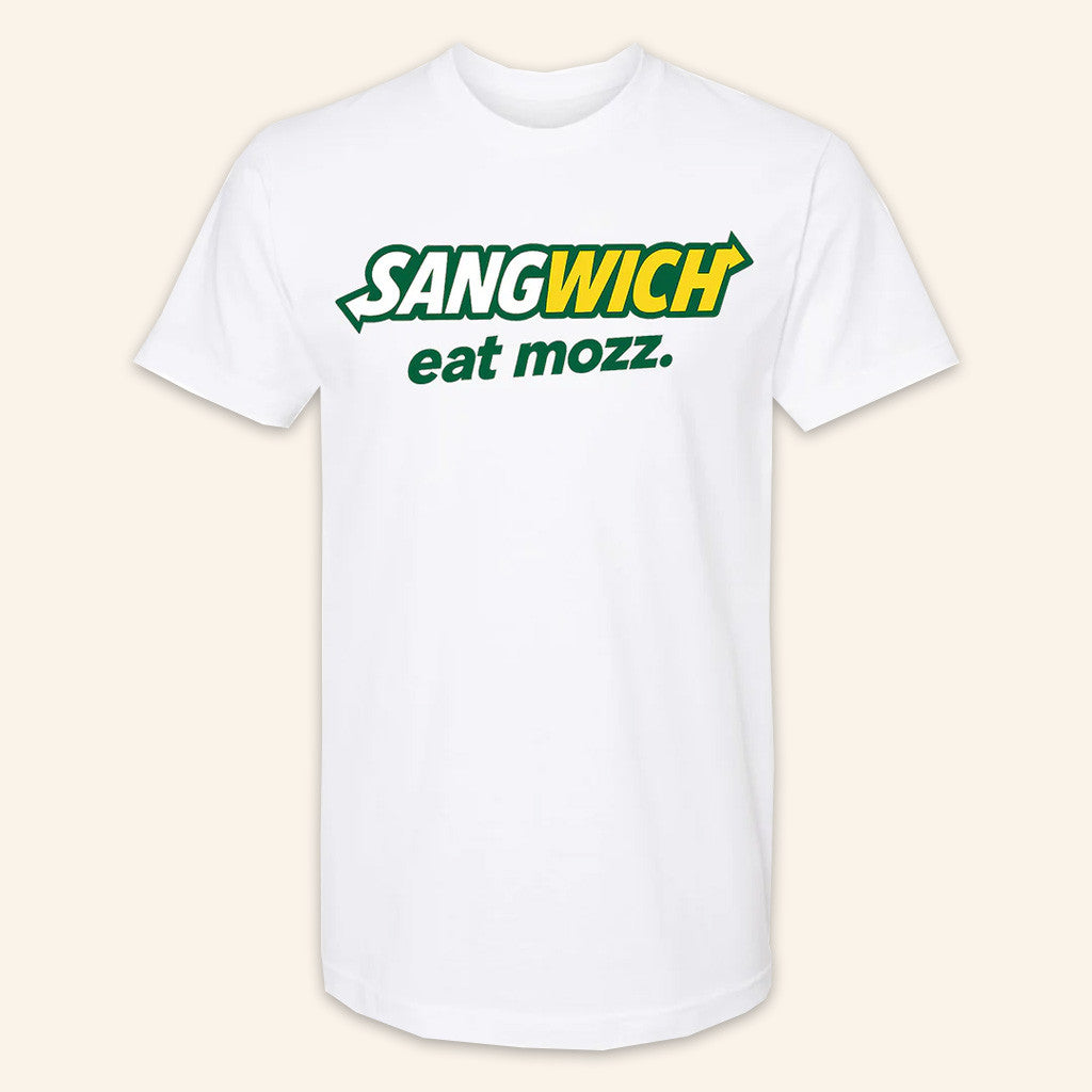 Hardcoreitalians Merch Sangwich Eat Mozz T-Shirt Gift For Boyfriend Hardcoreitalians Merch Sangwich Eat Mozz T-Shirt Gift For Boyfriend