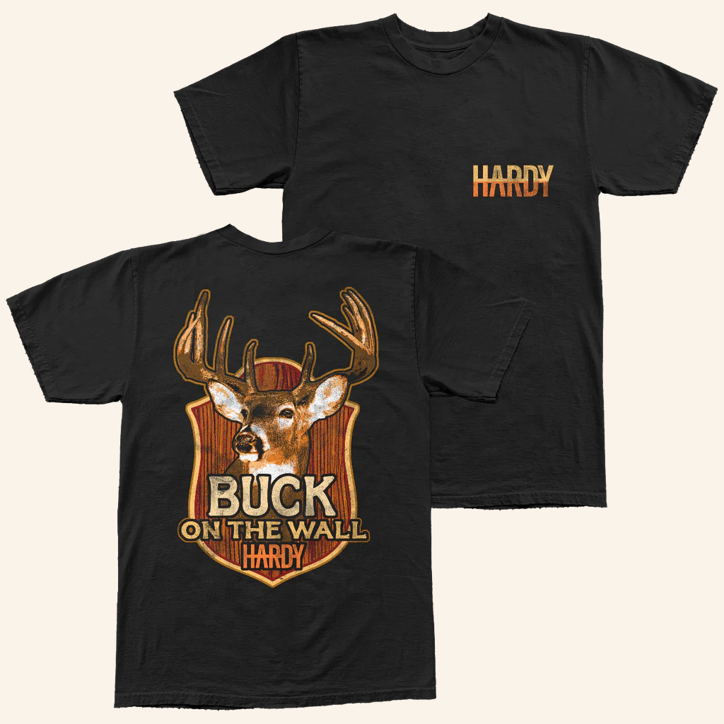 Hardy Merch Buck On The Wall T-Shirt Cool Gifts For Music Lovers Hardy Merch Buck On The Wall T-Shirt Cool Gifts For Music Lovers