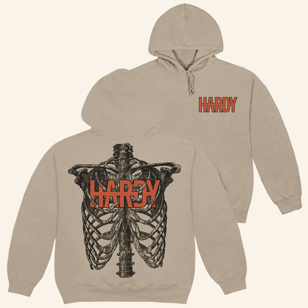 Hardy Merch Bury Me In Bottomland Hoodie Skeleton Graphic Hoodie Gifts For Music Fans
