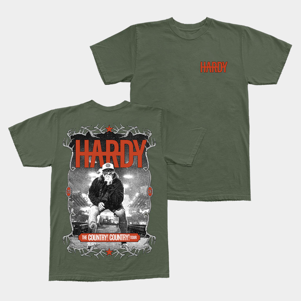 Hardy Merch Deer Antler Photo T-Shirt The Country Country Tour Hardy Shirt Gifts For Music Fans Hardy Merch Deer Antler Photo T-Shirt The Country Country Tour Hardy Shirt Gifts For Music Fans