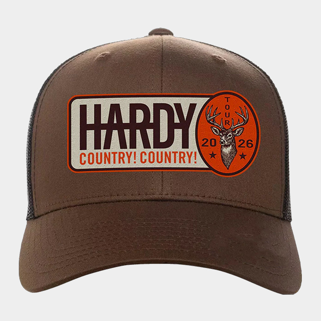 Hardy Merch Hardy Country Country Tour 2026 Trucker Hat Gifts For Music Fans
